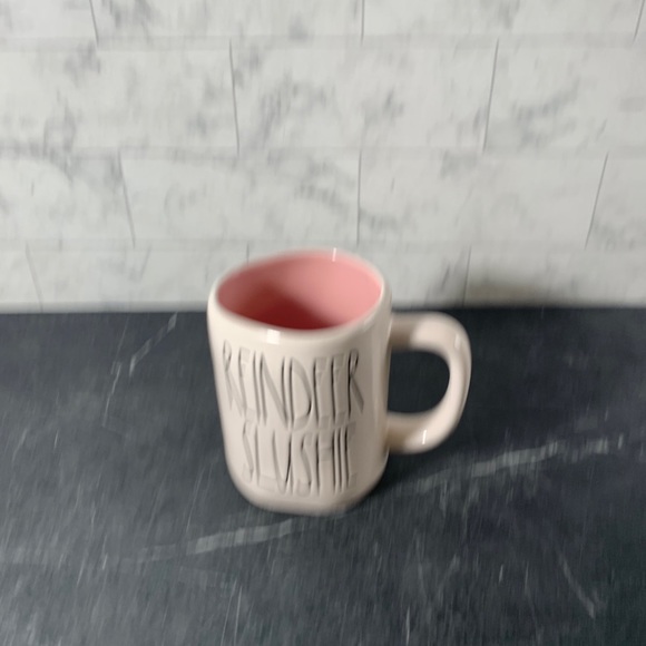 Rae Dunn Reindeer slushie mug Christmas - Picture 3 of 4